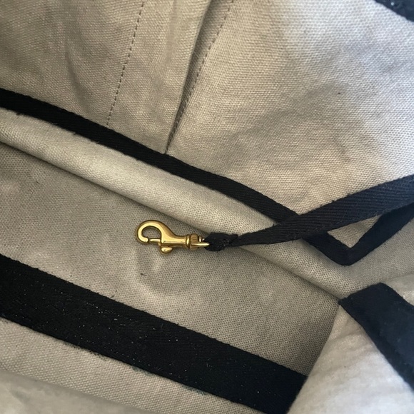 Kempton & Co Tote GM / US MAIL silver stipe - Picture 7 of 8